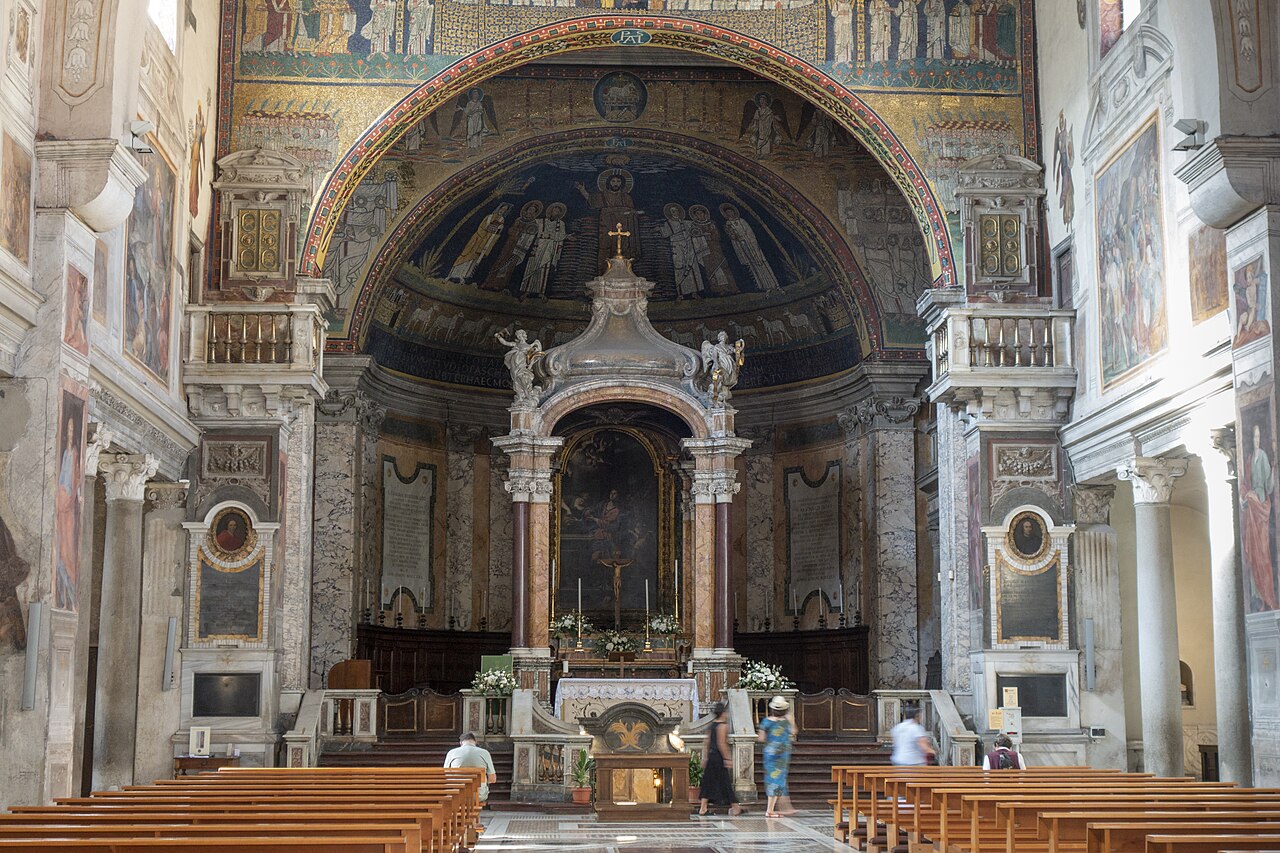 The apse and triumphal arch mosaics of Santa Prassede