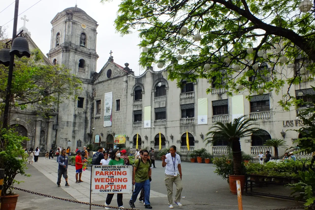 San Agustin Church and its adjoining monastery within Intramuros.