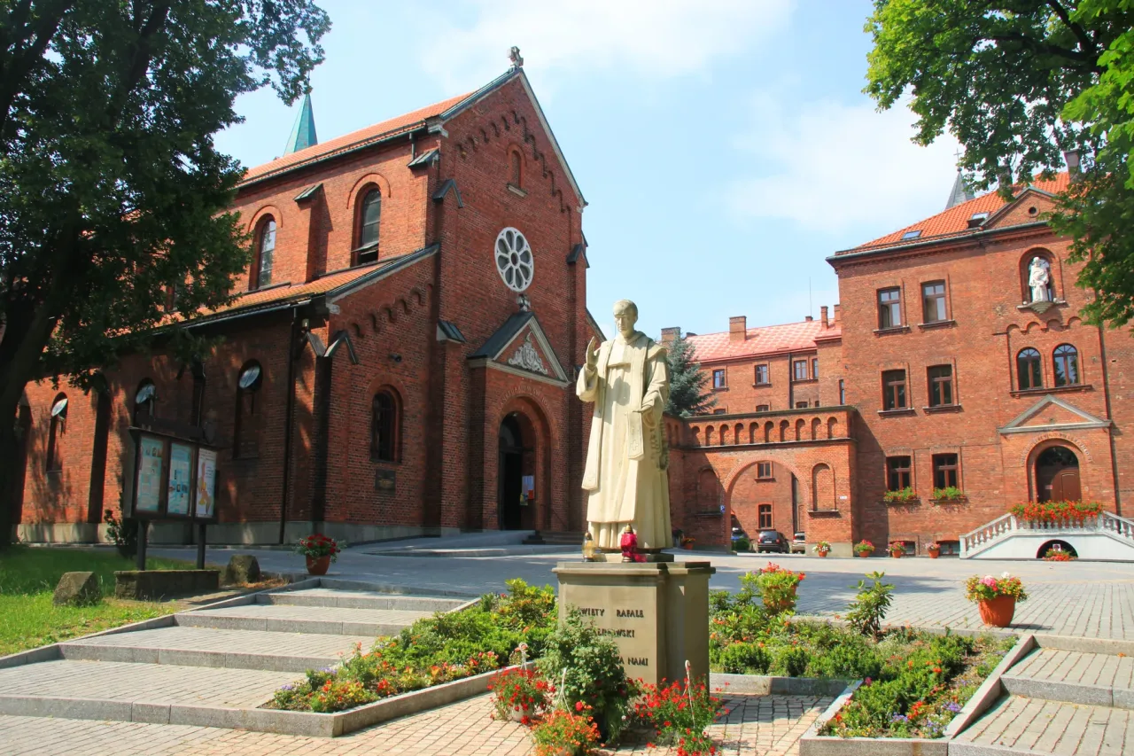 The Carmelite monastery and Sanctuary of Saint Joseph in Wadowice, Poland.